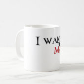 私はエリックに私のメーカー-マグでほしいです コーヒーマグカップ (正面左)