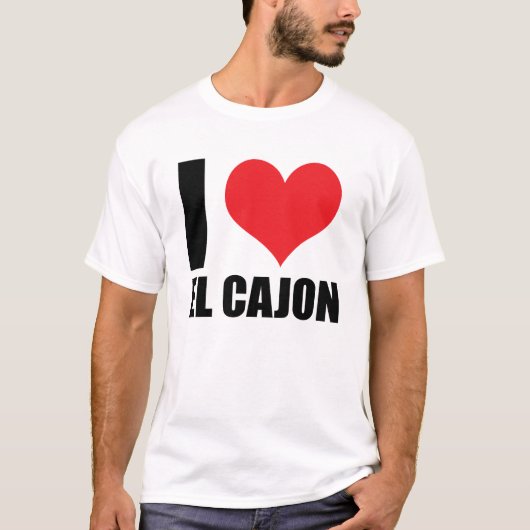 私はエルカジョンが大好き Tシャツ (正面)