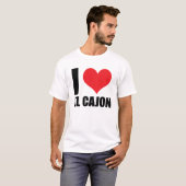 私はエルカジョンが大好き Tシャツ (正面フル)