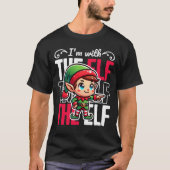 私はエルフと一緒です Tシャツ (正面)