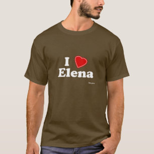 私はエレナを愛します Tシャツ