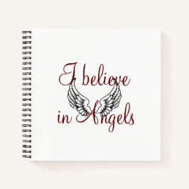 私はエンジェル信じズ大学にルールド ノートブック