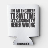 私はエンジニアで救す。私はNeveだと仮定しよう 缶クーラー (裏面)