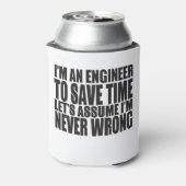 私はエンジニアで救す。私はNeveだと仮定しよう 缶クーラー (缶裏面)