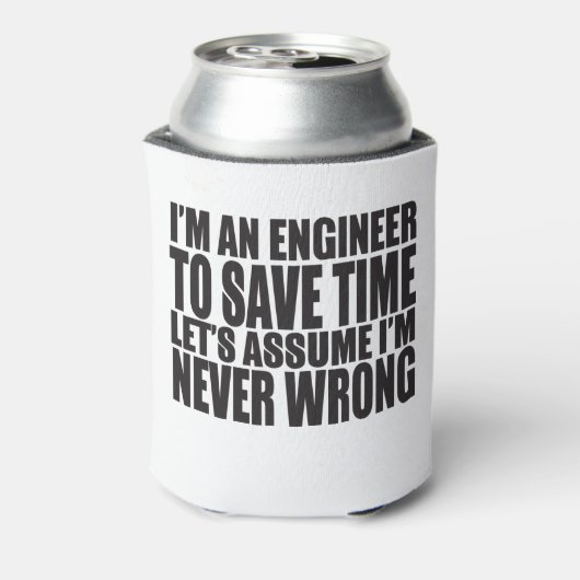 私はエンジニアで救す。私はNeveだと仮定しよう 缶クーラー (缶裏面)