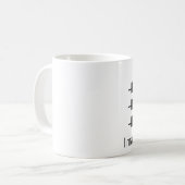 私はエンジニアのマグです コーヒーマグカップ (正面左)