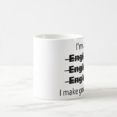 私はエンジニアのマグです コーヒーマグカップ (中央)