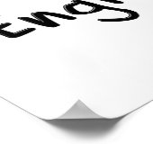 私はエンジニアリング ポスター (角)