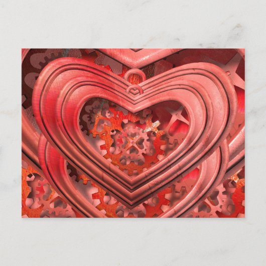 私はエンジニアリング ポストカード (正面)