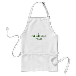 私はエンドウ豆のTシャツおよびギフトを好みません スタンダードエプロン