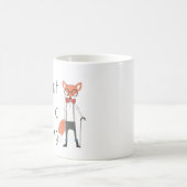 私はオオコウモリのマグを与えません コーヒーマグカップ (中央)