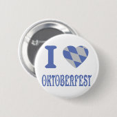 私はオクトーバーフェスト 缶バッジ (正面&裏面)