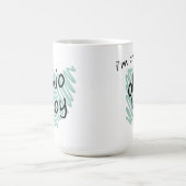 私はオハイオ州の男の子です コーヒーマグカップ (中央)