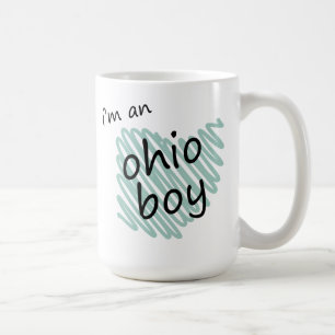 私はオハイオ州の男の子です コーヒーマグカップ