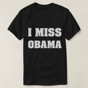 私はオバマのアンチに切札を恋しく思います Tシャツ