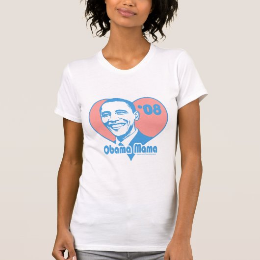 私はオバマのママですShirt Tシャツ (正面)