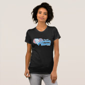 私はオバマのママDark Shirtです Tシャツ (正面フル)
