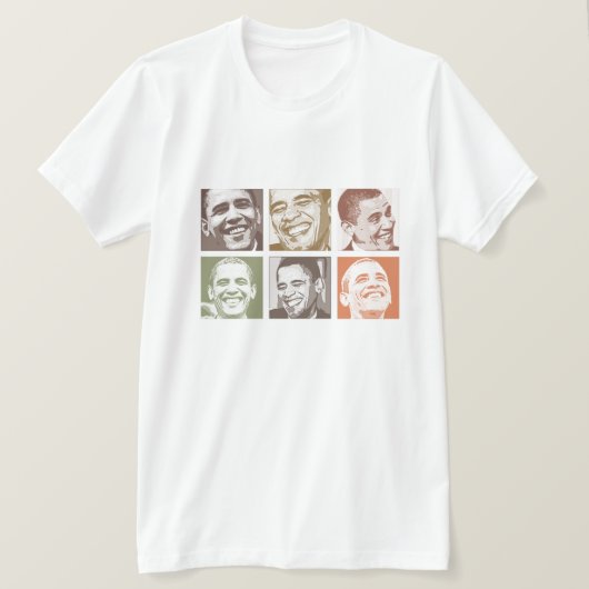 私はオバマを愛している Tシャツ (デザイン正面)