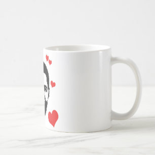 私はオバマを愛します コーヒーマグカップ