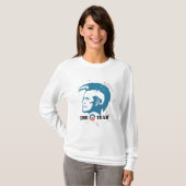 私はオバマ2012を愛している Tシャツ (正面フル)