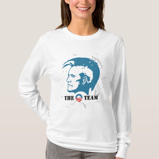 私はオバマ2012を愛している Tシャツ (正面)