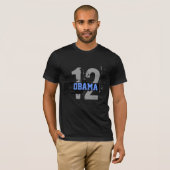 私はオバマ2012年を愛します Tシャツ (正面フル)
