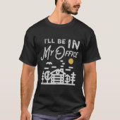 私はオフィスにいます Tシャツ (正面)