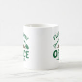 私はオフィスに入る コーヒーマグカップ (中央)