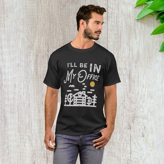 私はオフィスに入る Tシャツ