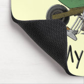 私はオフィスの庭にいる マウスパッド (コーナー)