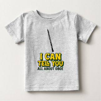私はオボエのオーボリスト選手についておもしろいすべてを話すことができる ベビーTシャツ