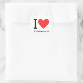 私はオランダスクエアのステッカーが大好き スクエアシール (バッグ)