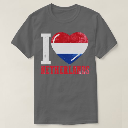 私はオランダ Tシャツ (デザイン正面)