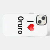 私はオルロが大好き iPhoneケース (裏面横)