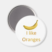 私はオレンジが好きだ マグネット (正面/裏面)