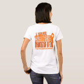 私はオレンジ義理の娘の多発性硬化Mを身に着けています Tシャツ (裏面フル)