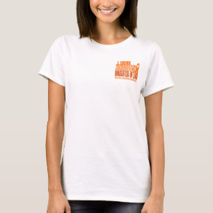 私はオレンジ義理の娘の多発性硬化Mを身に着けています Tシャツ