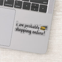 私はオンラインでショッピングかもしれない！