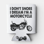 私はオートバイの夢を見て、いびきはしない 缶クーラー (裏面)