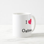 私はオートミールが大好き コーヒーマグカップ (正面右)
