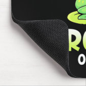 私はカエルがとても好きだ マウスパッド (コーナー)