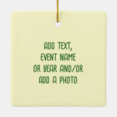 私はカエルが大好き セラミックオーナメント (裏面)