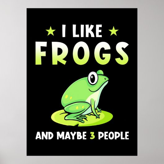 私はカエルが好きで、3人くらいかな ポスター (正面)