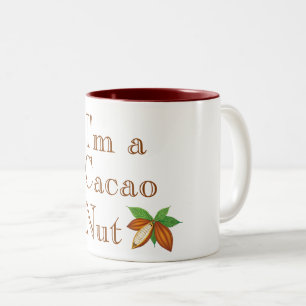 私はカカオナッツのコーヒーマグだ ツートーンマグカップ