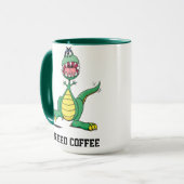 私はカスタマイズ可能なコーヒー・マグを-必要とします マグカップ (正面左)