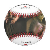 私はカッコいいあなたを愛する2フォトコラージュユニーク 野球ボール (正面)