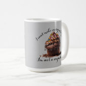 私はカップケーキのコーヒーマグではない コーヒーマグカップ (正面右)