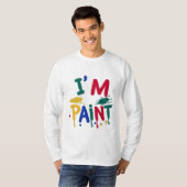 私はカップル絵を描で指を指絵を描好 Tシャツ (正面フル)