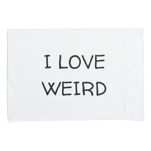 私はカップル風変わりの枕風変わり箱が大好き 枕カバー (正面右)