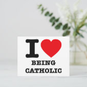私はカトリックが大好き ポストカード (スタンド正面)